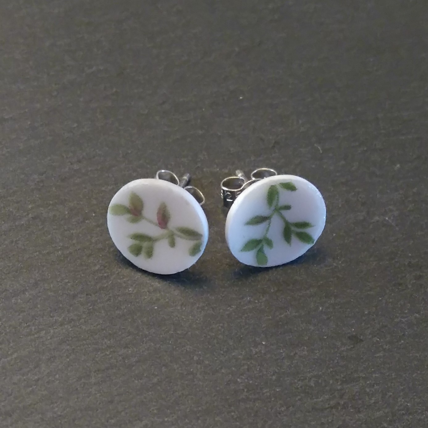 Old Country Roses - Simple Sprig Earrings